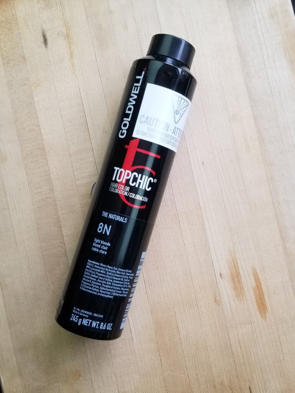 Goldwell Topchic. The Naturals. Light Blonde 8N 245g
